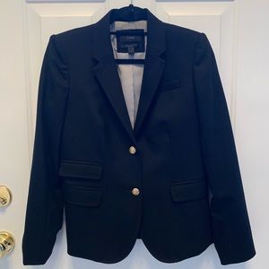 Black JCrew Schoolboy Blazer
